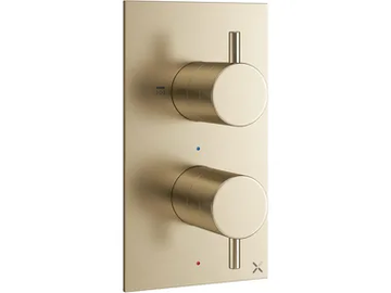 MPRO - 2 hole thermostatic shower mixer by bathroom brands - view 2